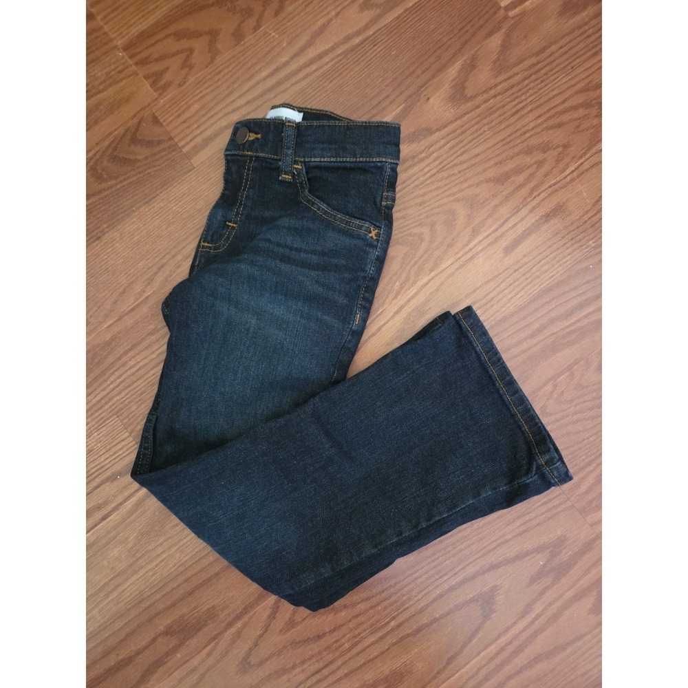 Wrangler Kids Classic Boot Dark Wash Denim Jeans Western 5-Pocket Bootcut